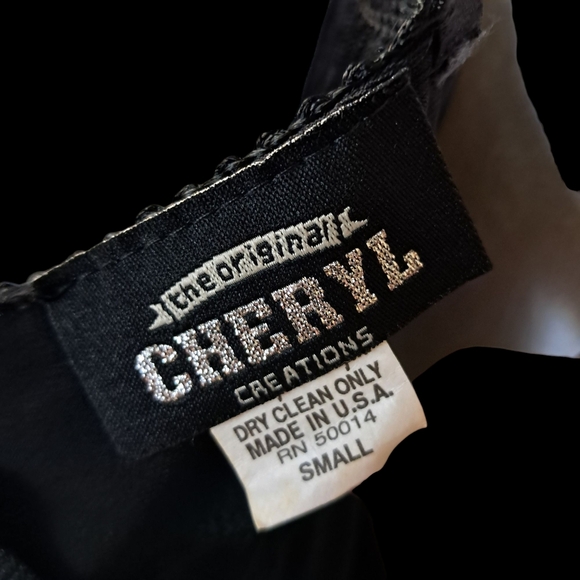 Cheryl Creations Black Fringe Dress - Picture 7 of 8